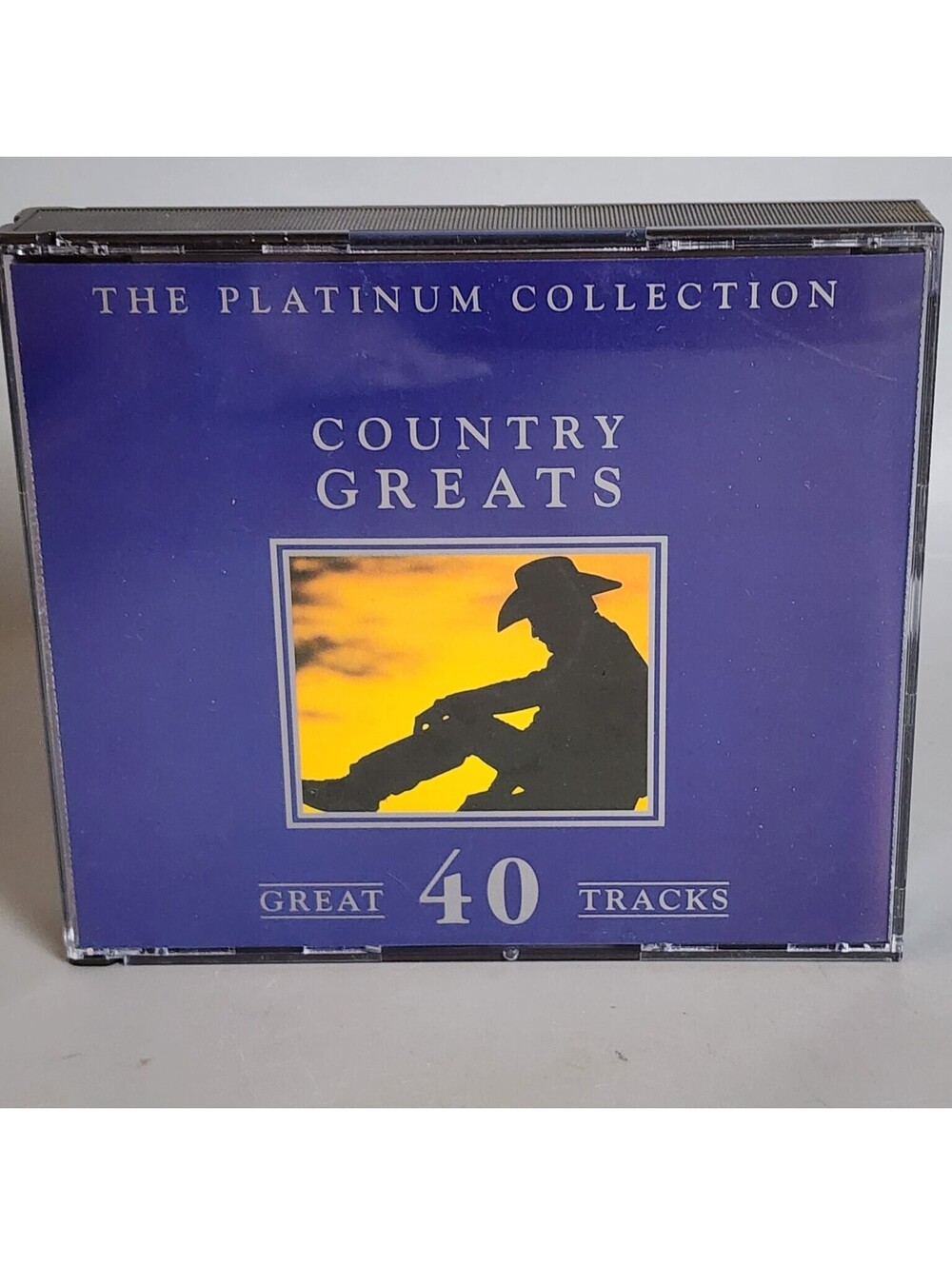 Country Greats The Platinum Collection 40 Tracks 2 CD Set Various Artists VG+